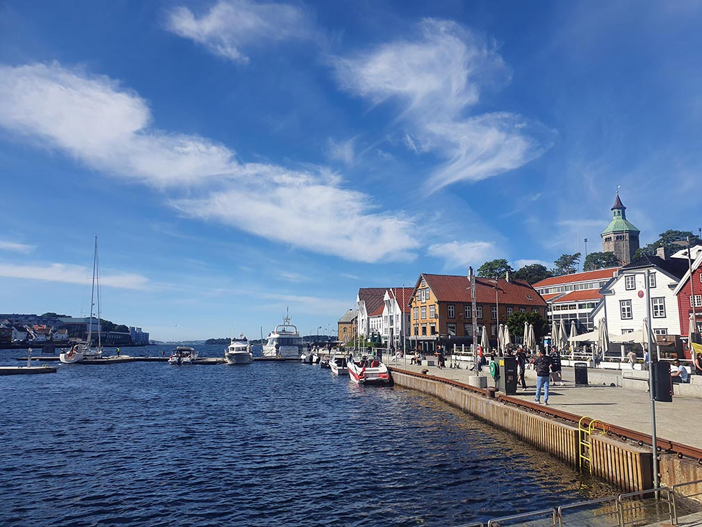 Hafenpromenade in Stavanger