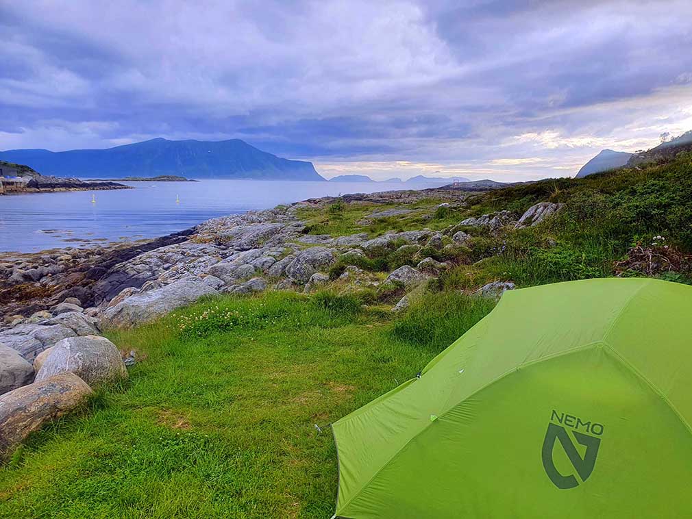 Camping in Alesund