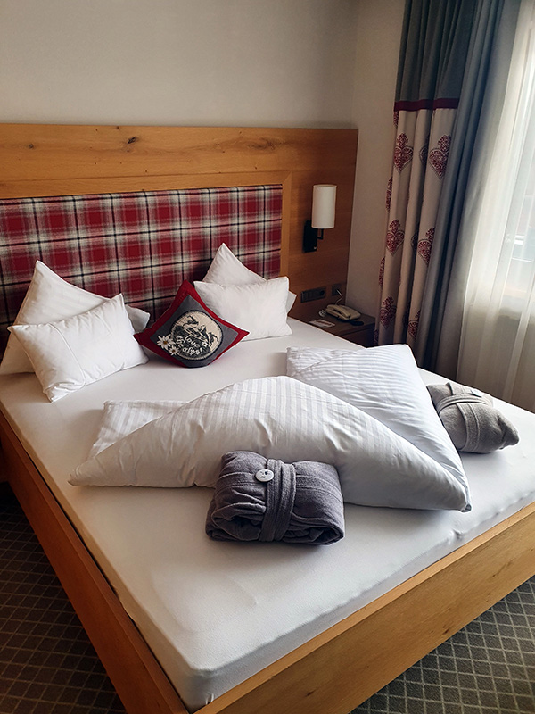 Hotelzimmer im Skiurlaub